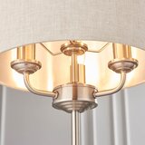  Endon 94369 - Stona lampa HIGHCLERE 3xE14/18W/230V bež/mat hrom | Eponuda.com