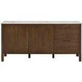 Actona Smeđa komoda u dekoru hrasta 160x75x40 cm Southampton – | shoptok.hr