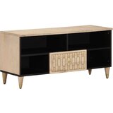 Furnova TV omarica 100x33x46 cm trden mangov les, (21922475) Cene