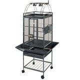 Strong kavez za papige Villa Helios Silverstone sivi 46 x 46 x 149 cm | shoptok.hr