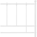  Za krevet bijeli metalni 120 x 200 cm | shoptok.hr