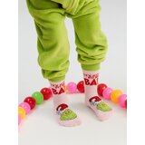 Sinsay Duge čarape s pamukom, pakiranje od 3 komada Grinch Slike