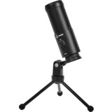 Lorgar Voicer 521, Gaming Microphone, Black, USB condenser mic with Volume Knob, 3.5MM headphonejack,... | Eponuda.ba