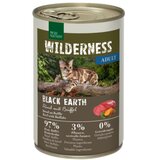 Real Nature Cat Wilderness Adult Black Earth govedina in bivol 400g konzerva | Shoptok.si