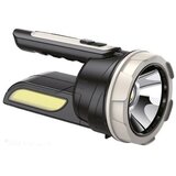  led punjiva baterijska lampa 2xLED/3W/5V 210 lm 1200 mah crna | Eponuda.com