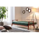 Livetastic ZOFA S POSTELJNO FUNKCIJO, zelena, barve češnje les, tekstil | Shoptok.si