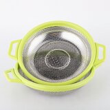 Venisymlis Naključne Barve, Kuhinjsko Cedilo Mikroporozni Odcejalnik Za Testenine 3 Kosi Z Nogami In Ročajem 21 Cm, (22124553) | Shoptok.si