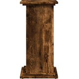  Stalak za izložbu s spremištem boja hrasta 31x30x60 cm drveni | shoptok.hr