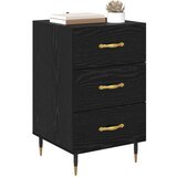  Noćni ormar Crni hrast 40 x 40 x 66 cm Konstruirano drvo | shoptok.hr