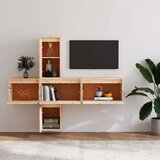 TV ormarići 5 kom od masivne borovine | shoptok.hr