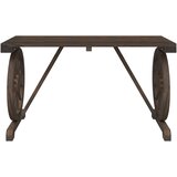  Vrtni stol 115 x 55 x 65 cm od masivne jelovine | shoptok.hr