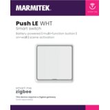 Marmitek , Zigbee pametni zidni prekidač - na baterije | višenamjenski gumb, wht | shoptok.hr