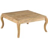 vidaXL klubska mizica 80x80x40 cm trden mangov les Cene