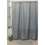  Zavjesa za kadu + 12 Pp Kukica 180 X 200 Cm Poliester, Siva Cijene