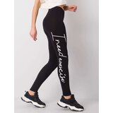 RUE PARIS Leggings-RV-LG-6183.08-black | Shoptok.si