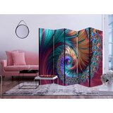 Artgeist Paravan Peacock Tail I, 5-Delni, Akustičen | Shoptok.si