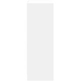  Komoda s LED svjetlima bijela 72x34x100 cm konstruirano drvo | Eponuda.com