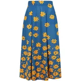 HotSquash Suknja kraljevsko plava / žuta