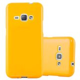 Cadorabo Ohišje, združljiv s Samsungom v Jelly Yellow - Zaščitni pokrov, narejen iz fleksibilnega silikona TPU, (20585422) Cene