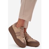 Zazoo Leather Suede Women's Sneakers On Platform | ePonuda.com