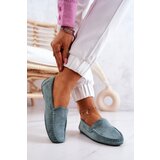 EVENTO PE1 Women’s Loafers Suede Mint Morreno | Shoptok.si
