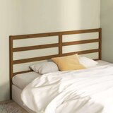  Posteljno vzglavje medeno rjavo 206x4x100 cm trdna borovina, (20648364) | Shoptok.si