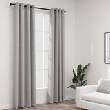  Zavjese za zamračivanje s prstenima 2 kom sive 140 x 225 cm | shoptok.hr