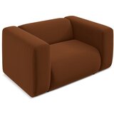 Makamii Oranžen/rjav žameten fotelj Ekahi – | Shoptok.si