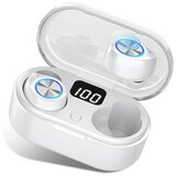 Venisymlis Slušalke Bluetooth 5.0, torbica 500 mAh, LED zaslon, mikrofon, šport, delo, (22102189) | Shoptok.si