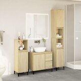  3-dijelni set kupaonskog namještaja boja hrasta sonome drveni | shoptok.hr