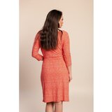 Fenzy Uska Midi Haljina S Printom, Crvena | shoptok.hr
