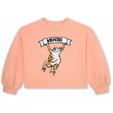 Kenzo Kids Otroški pulover roza barva