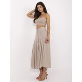 Sublevel Skirt-D73761M50187B-dark beige | Shoptok.si