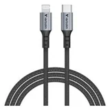Kabel Sync & Charge USB-C na Lightning, 60 W PD 3.0, 1,2 m, crni