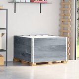 vidaXL okviri za palete 3 kom sivi 100 x 100 cm od masivne borovine | shoptok.hr