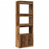 vidaXL Visoka omara starinski les 63x33x180 cm inženirski les Cene