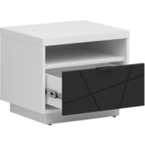MID.YOU MAJHNA NOČNA OMARICA, črna, bela | Shoptok.si