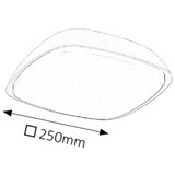 Rabalux austin spoljna plafonjera led 20W sivo IP65 | Eponuda.com