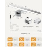 HOMMIE 30 cm LED svetilka za ogledalo | Shoptok.si