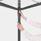 Brabantia stojalo za sušenje perila lift-o-matic, 50 m - antracit | Shoptok.si