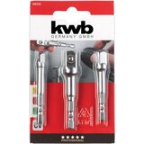 KWB Set adaptera 1/4" na 1/4", 3/8" i 1/2", 3 kom, 105310 | Eponuda.ba