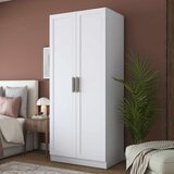 Hanah home BA299 ormar 90 × 210 × 57,5 cm, bela Cene