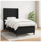  Box spring krevet s madracem crni 80 x 200 cm od tkanine | shoptok.hr