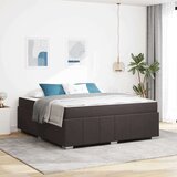  Konstrukcija postelje Temno rjava 180 x 200 cm blago, (5000126009) | Shoptok.si