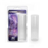 M For Men Masturbator – Stroke Sleeve, 14 cm, prozoren | Shoptok.si