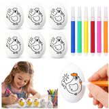  Easter Styrofoam Eggs For Painting Markers Markers Hen 6pcs cijene