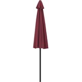 Balkonski suncobran bordo 270 x 144 x 222 cm polukružni | Shoptok.si