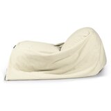 SLOWDOWN Kremno bela otroška vreča za sedenje iz tkanine bouclé Cocoon 120 – | Shoptok.si