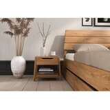 The Beds Bračni krevet od punog hrasta 140x200 cm u prirodnoj boji Twig – | shoptok.hr