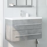 Ormarić za umivaonik beton siva 80x38,5x48 cm drveni | shoptok.hr